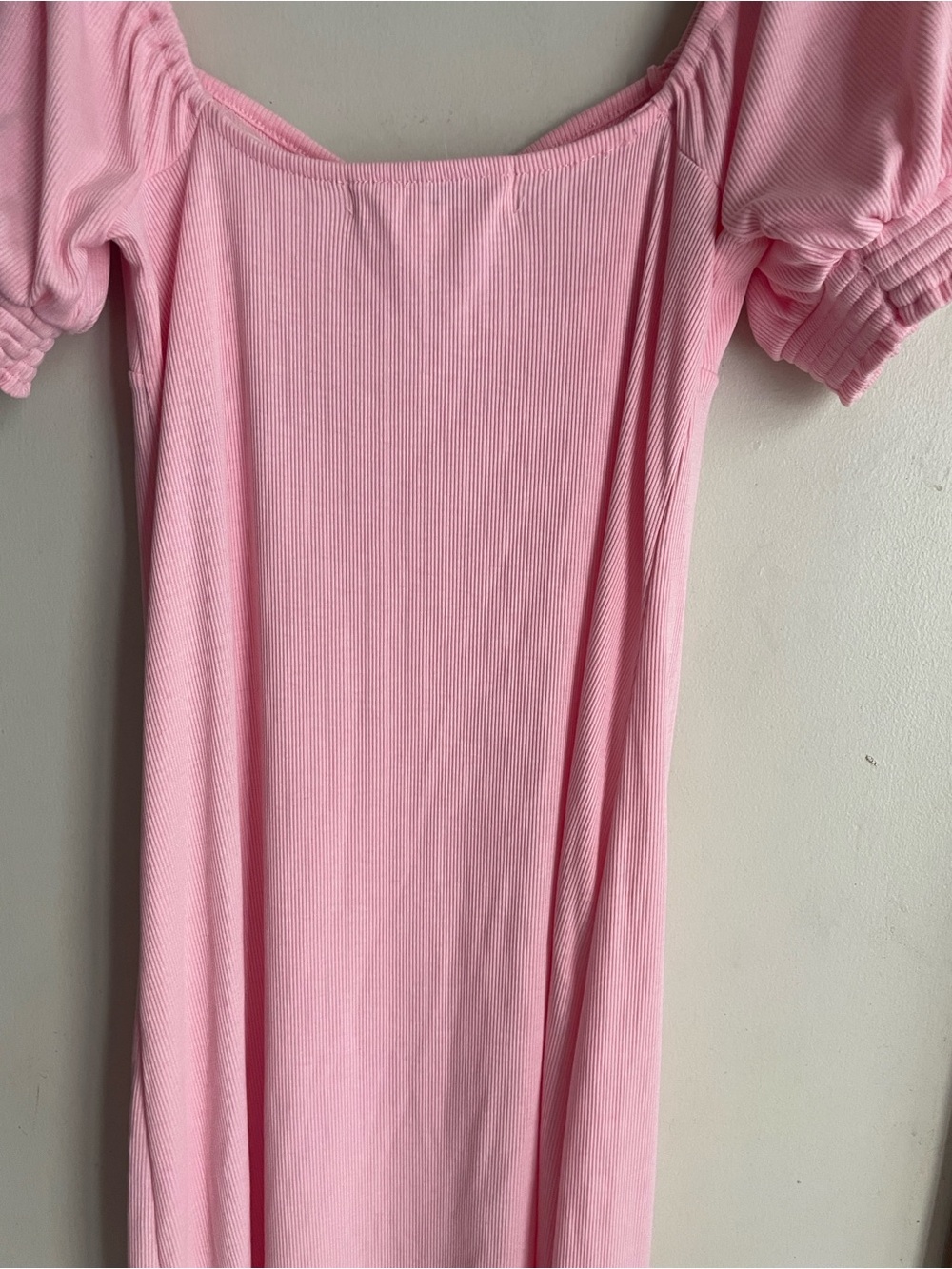 Free People Bel Air Midi Dress Pink - Picture 9 of 13